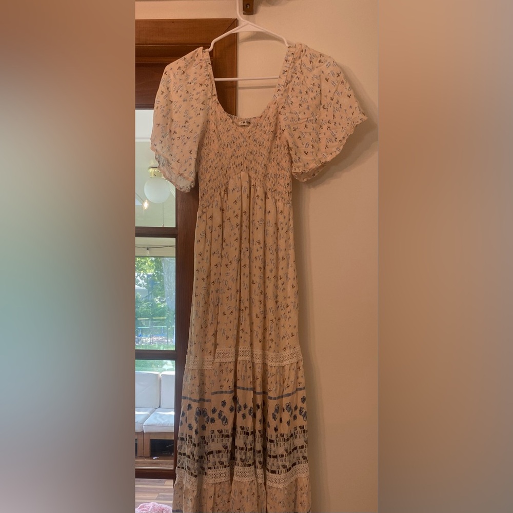 Maxi Maternity Dress from In Bloom (ordered from PinkBlush)